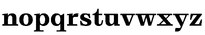 PPGrafier Heavy Instance Font LOWERCASE