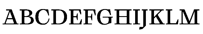 PPGrafier Medium Instance Font UPPERCASE