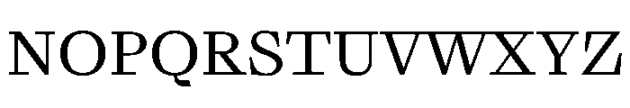 PPGrafier Regular Instance Font UPPERCASE