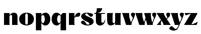 PPHatton Black Instance Font LOWERCASE