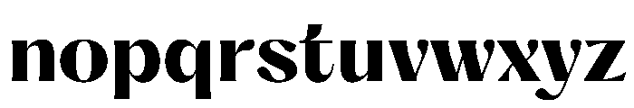 PPHatton Bold Instance Font LOWERCASE