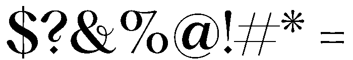 PPHatton Medium Instance Font OTHER CHARS