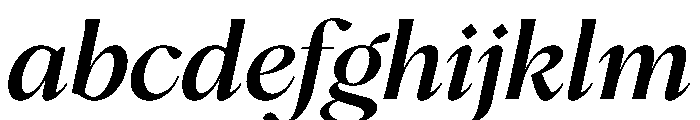PPHatton MediumItalic FONT