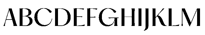 PPHatton Regular Instance Font UPPERCASE