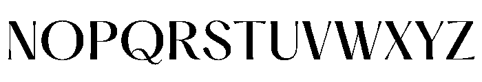 PPHatton Regular Instance Font UPPERCASE