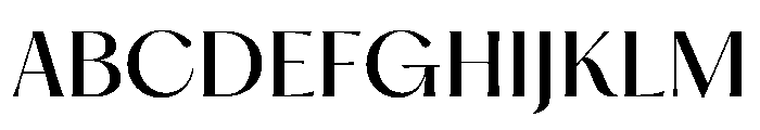 PPHatton Regular Font UPPERCASE