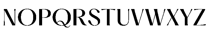 PPHatton Regular Font UPPERCASE