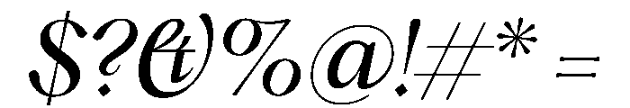 PPHatton RegularItalic Instance Font OTHER CHARS