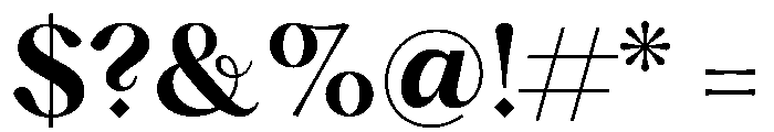 PPHatton Semibold Instance Font OTHER CHARS
