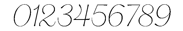 PPHatton ThinItalic Instance Font OTHER CHARS