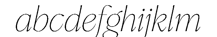 PPHatton ThinItalic Instance FONT