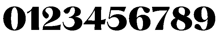 PPHatton Ultrabold Instance Font OTHER CHARS