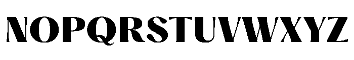 PPHatton Ultrabold Instance Font UPPERCASE