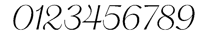 PPHatton UltralightItalic Instance Font OTHER CHARS