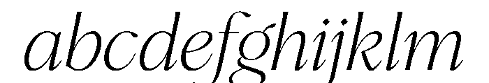 PPHatton UltralightItalic Instance FONT