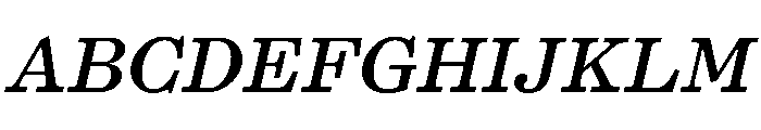 PPKyoto BoldItalic Instance Font UPPERCASE