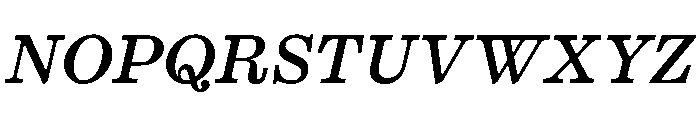 PPKyoto BoldItalic Instance Font UPPERCASE