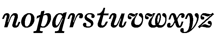 PPKyoto BoldItalic Instance Font LOWERCASE