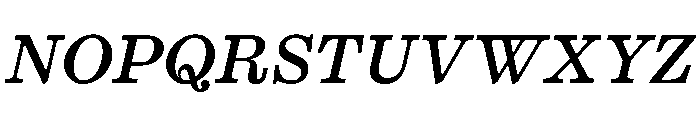 PPKyoto BoldItalic Font UPPERCASE