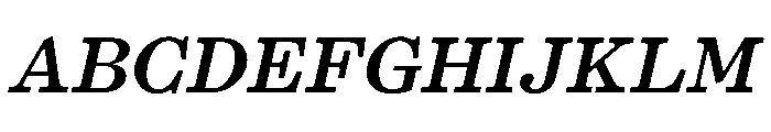 PPKyoto ExtraboldItalic Instance Font UPPERCASE
