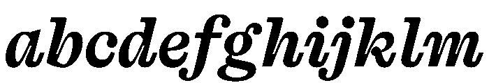 PPKyoto HeavyItalic FONT