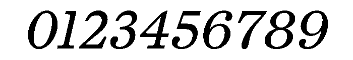 PPKyoto MediumItalic Font OTHER CHARS