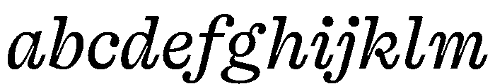 PPKyoto MediumItalic FONT