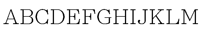 PPKyoto Thin Instance Font UPPERCASE
