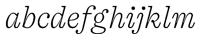 PPKyoto ThinItalic Instance FONT