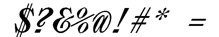 PPLettraMono BoldItalic Instance Font OTHER CHARS