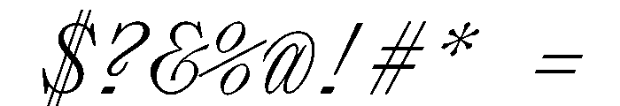 PPLettraMono LightItalic Instance Font OTHER CHARS