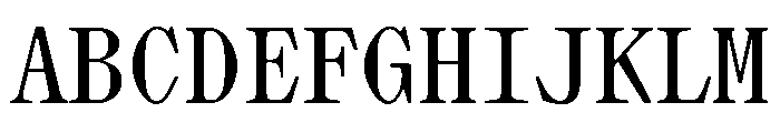 PPLettraMono Medium Instance Font UPPERCASE