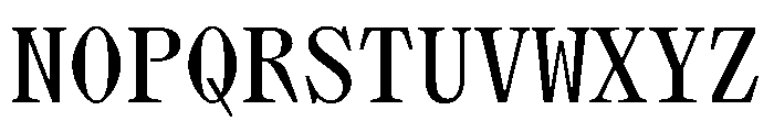 PPLettraMono Medium Instance Font UPPERCASE