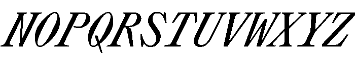 PPLettraMono MediumItalic Instance Font UPPERCASE