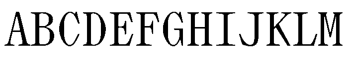 PPLettraMono Regular Instance Font UPPERCASE