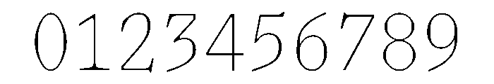 PPLettraMono Thin Instance Font OTHER CHARS