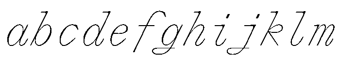PPLettraMono ThinItalic Instance FONT