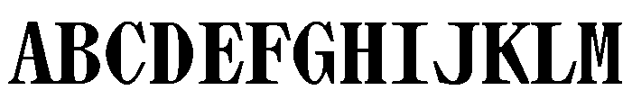 PPLettraMono Ultrabold Instance Font UPPERCASE