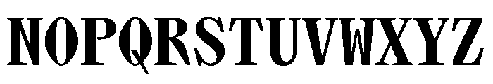 PPLettraMono Ultrabold Instance Font UPPERCASE