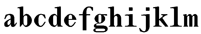 PPLettraMono Ultrabold Instance FONT
