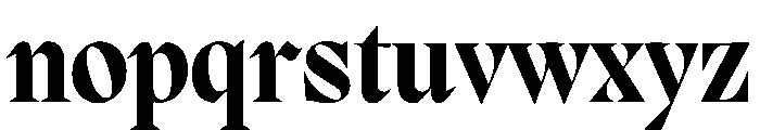 PPMigra Bold Instance Font LOWERCASE