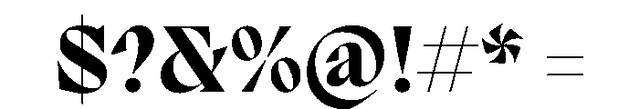 PPMigra Bold Font OTHER CHARS