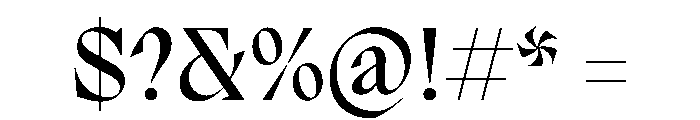 PPMigra Medium Instance Font OTHER CHARS
