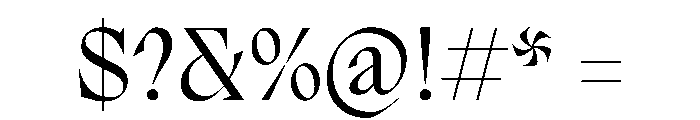 PPMigra Regular Instance Font OTHER CHARS