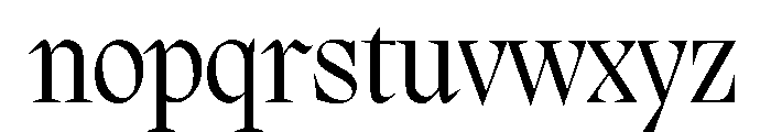 PPMigra Regular Instance Font LOWERCASE