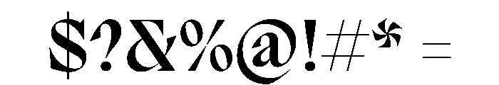 PPMigra Semibold Instance Font OTHER CHARS