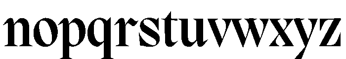 PPMigra Semibold Instance Font LOWERCASE
