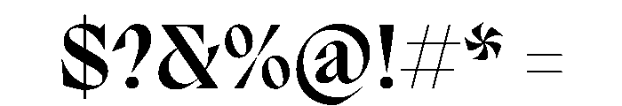 PPMigra Semibold Font OTHER CHARS