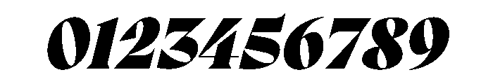 PPMigraItalic BlackItalic Instance Font OTHER CHARS