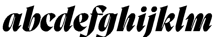 PPMigraItalic BlackItalic Instance FONT